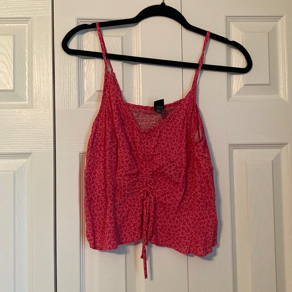 Floral crop top